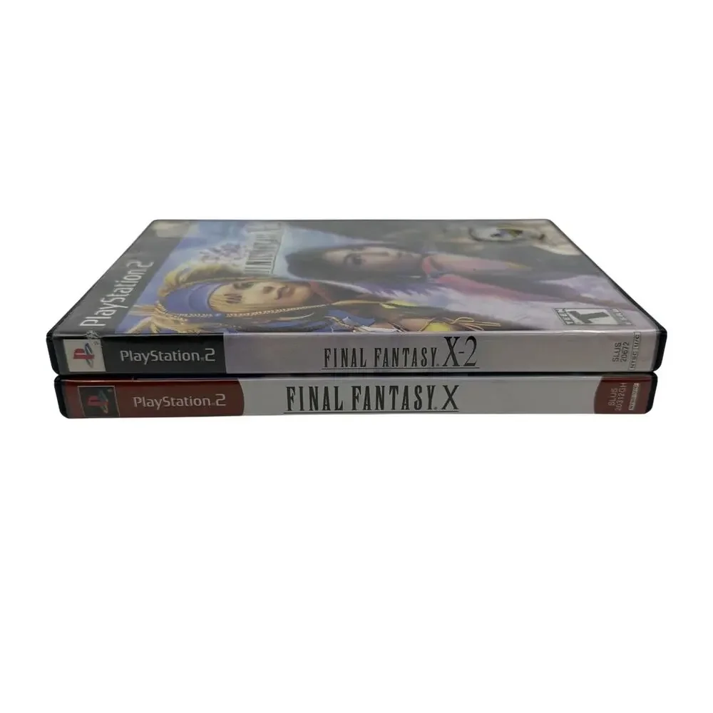 PS2 Final Fantasy X & X-2 Game Lot PlayStation 2 Square Enix RPG Tested CIB